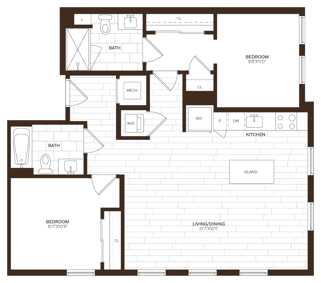 floorplan of 793