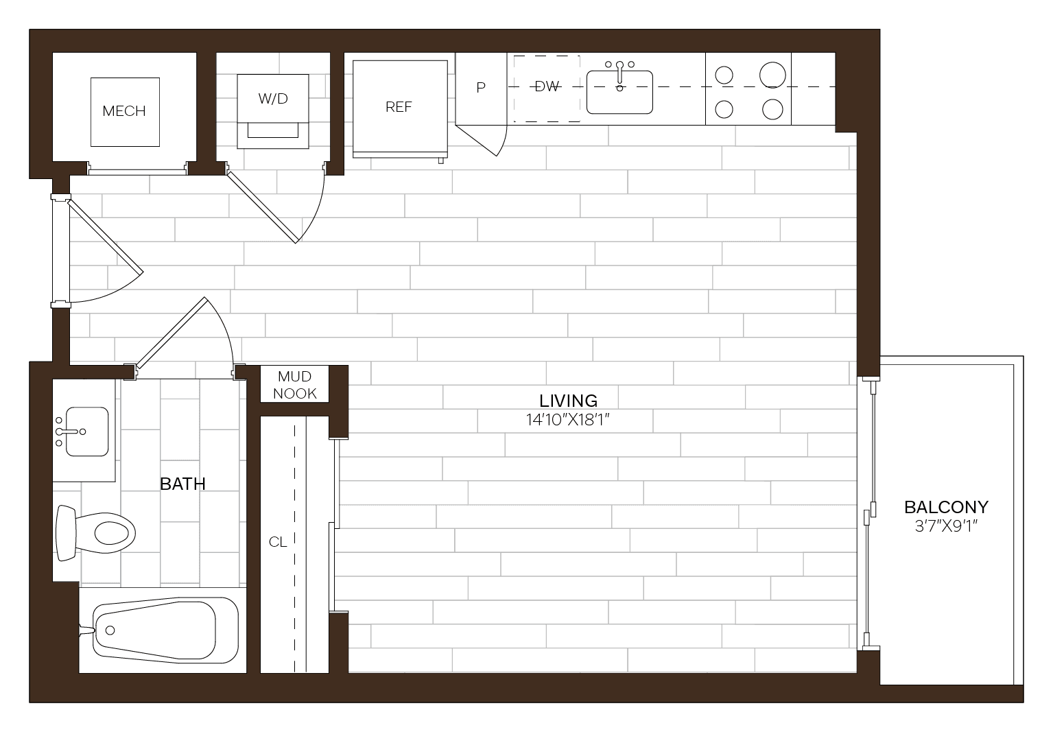 floorplan of 558