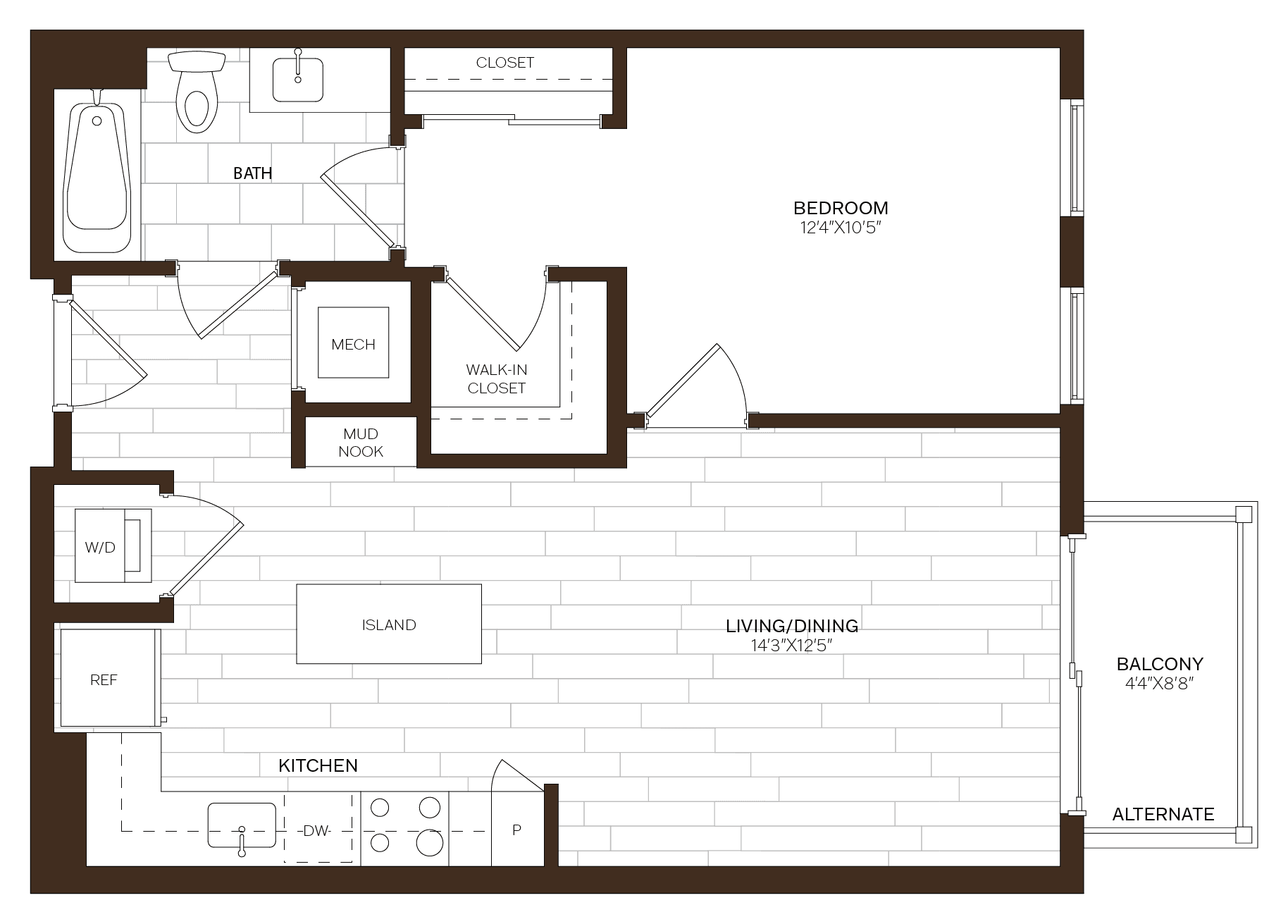 floorplan of 889