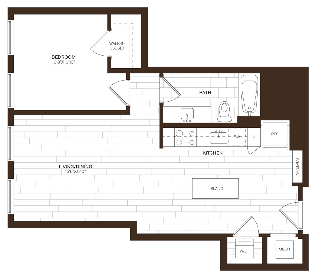floorplan of 890