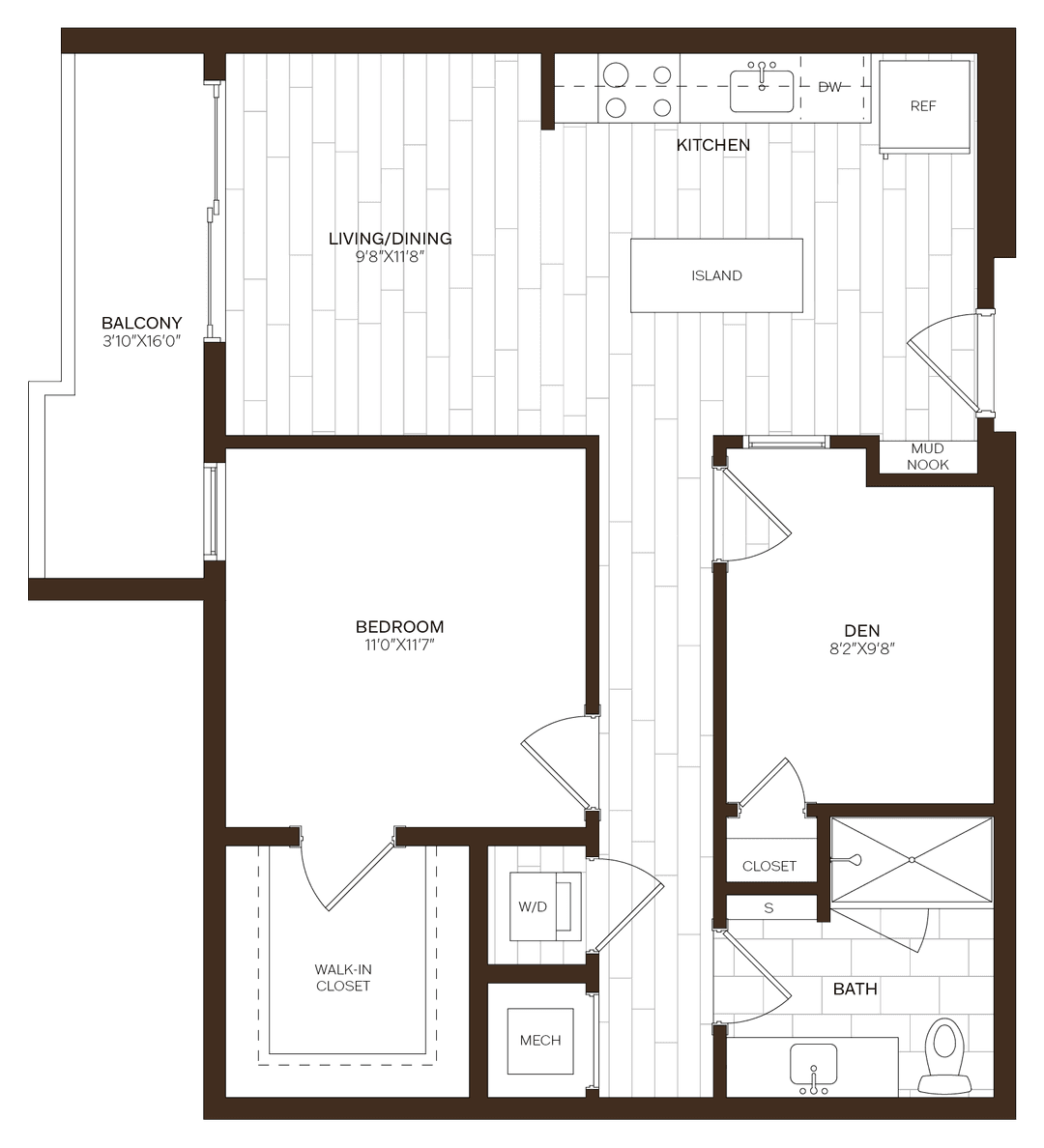 floorplan of 528