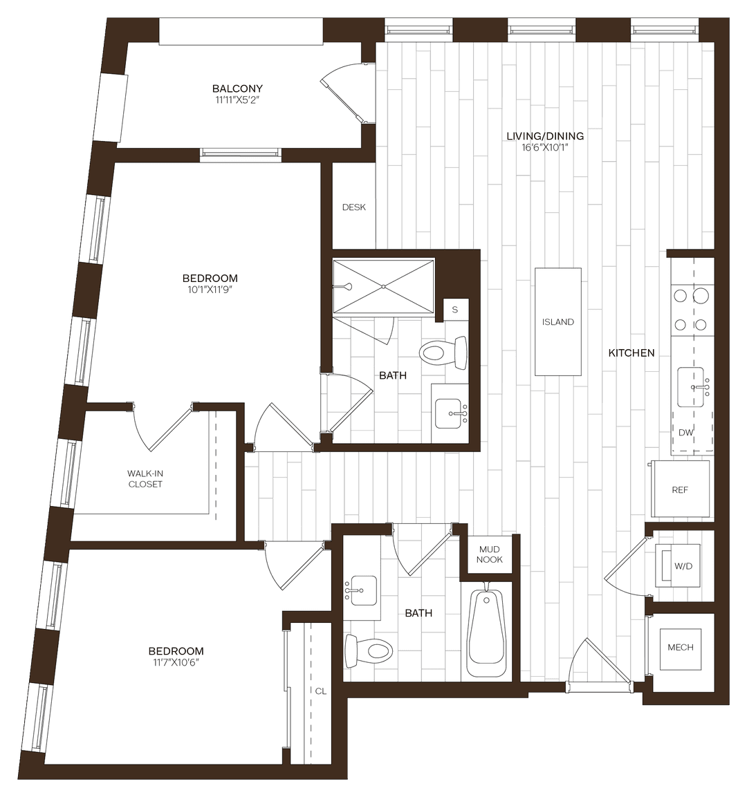 floorplan of 485