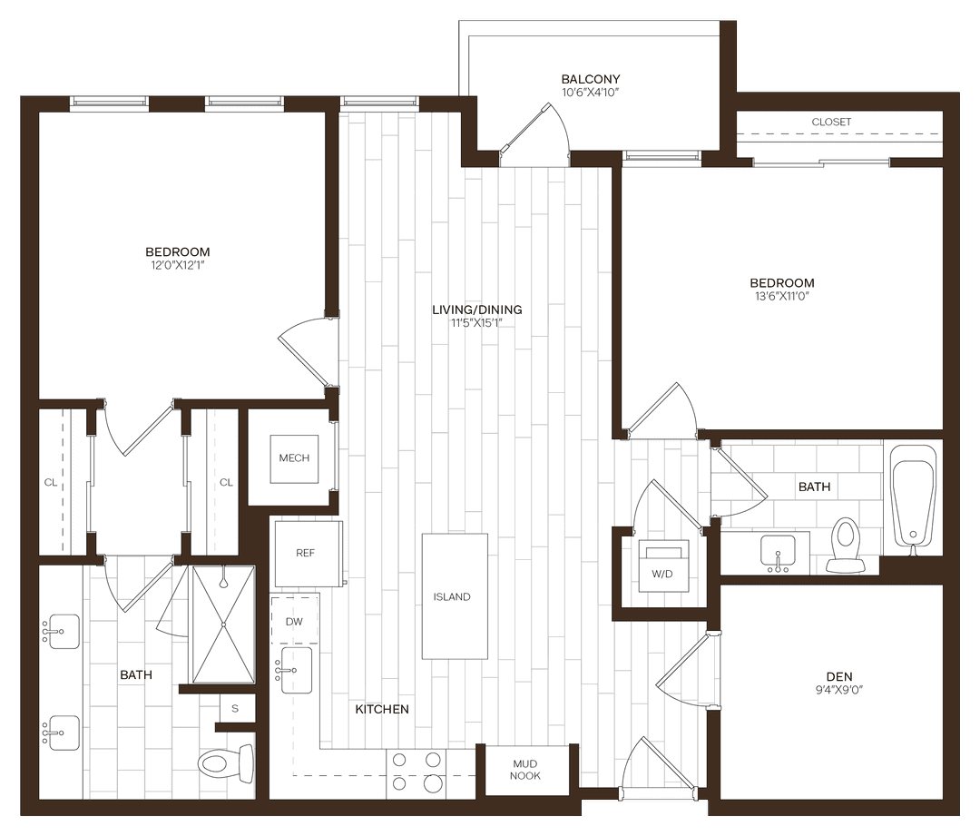 floorplan of 573